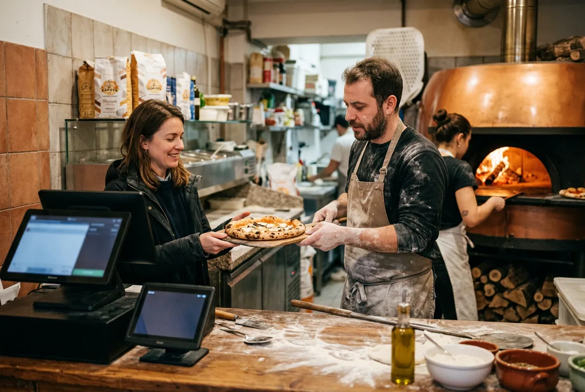Logiciel de gestion pour pizzeria sur tablette