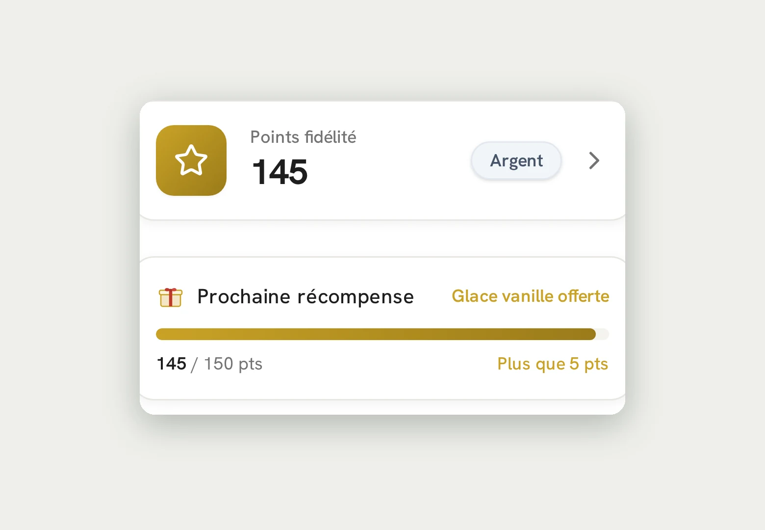Programme de fidélité restaurant SUPERKAWA OS — points et récompenses